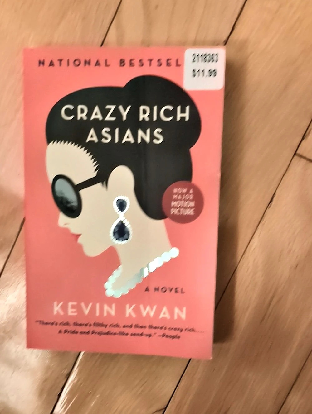 Crazy Rich Asians Kevin Kwan Novel Paperback